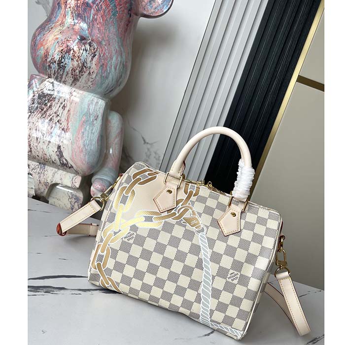Louis Vuitton Women LV Speedy Bandoulière 25 New Spring Collection Nautical