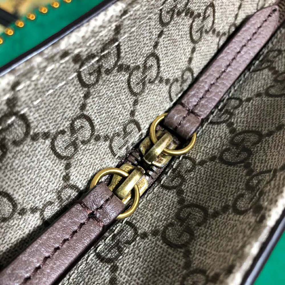 Gucci GG Women Ophidia GG Large Tote-Brown