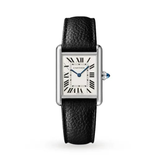 CARTIER Cartier Tank Must Women Quartz Silver Calf Watch WSTA0041