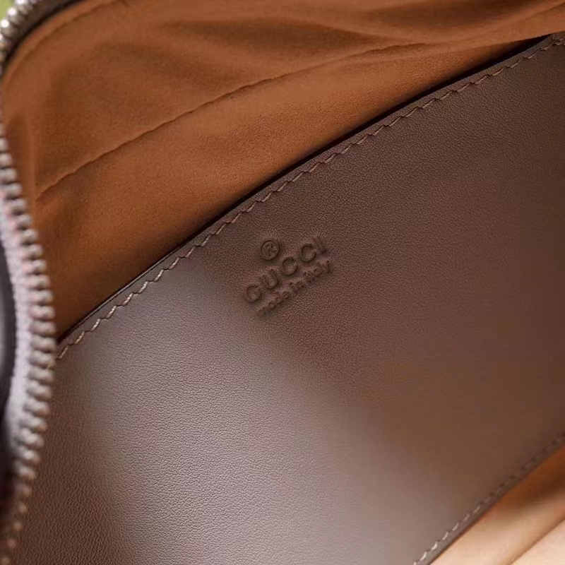 Gucci Women GG Marmont Small Shoulder Bag Grey Matelassé