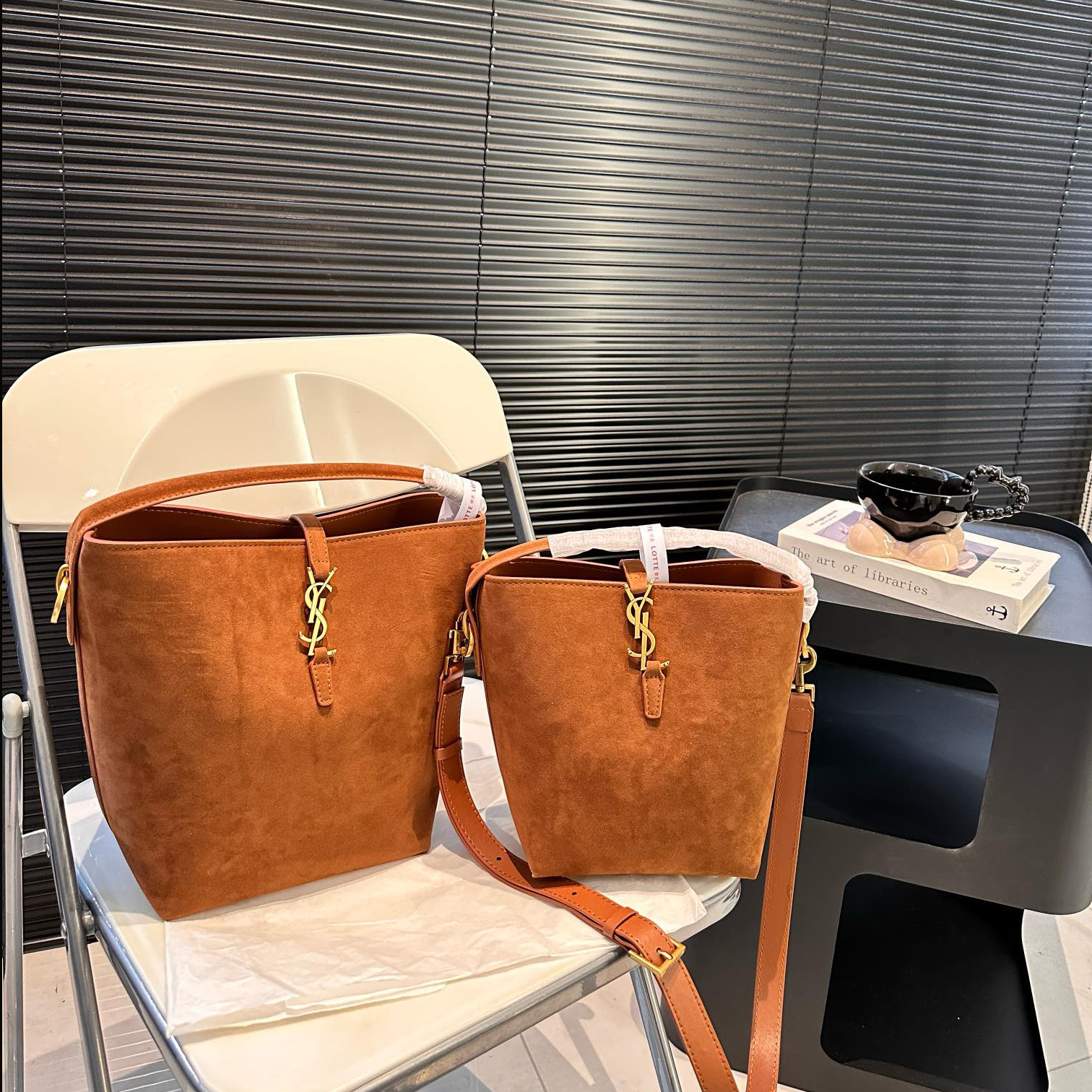 YS New Fashion Frosted Bucket Bag fb0424091302