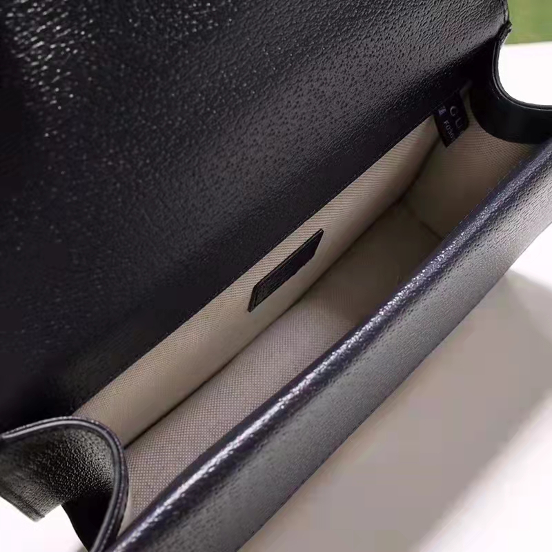 Gucci Women Dionysus Small GG Shoulder Bag Beige Blue GG Supreme Canvas