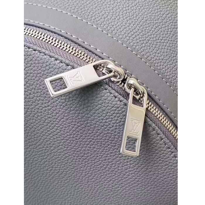Louis Vuitton LV Unisex Takeoff Backpack Gray Aerogram Cowhide Leather