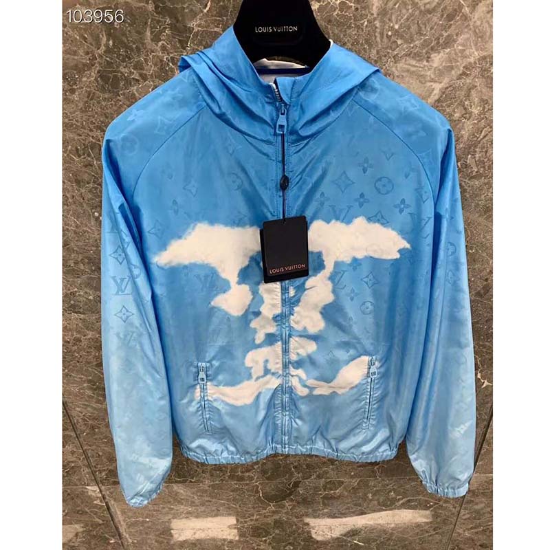 Louis Vuitton LV Men Monogram Clouds Windbreaker Printed LV Cloud