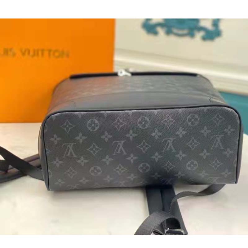 Louis Vuitton LV Unisex Steamer Backpack Black Monogram Eclipse Canvas