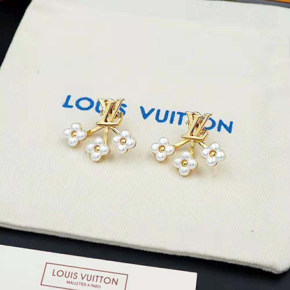 Louis Vuitton Women LV Floragram Earrings