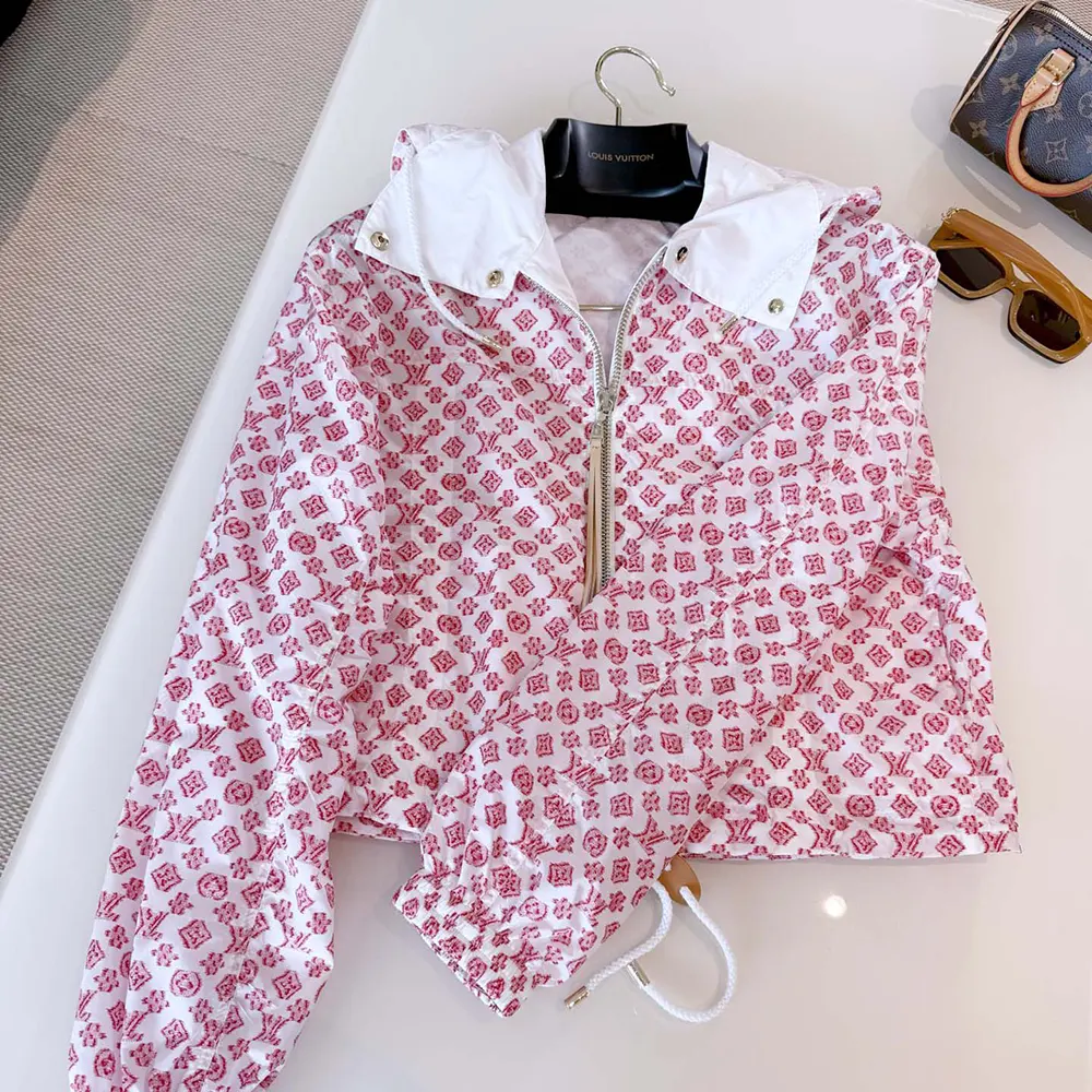 Louis Vuitton Women 3D Monogram Hooded Parka 1AHHUE