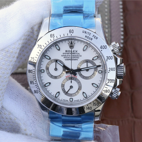 Rolex Daytona Steel White Dial 40mm