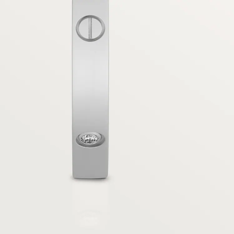 CARTIER LOVE BRACELET, SMALL MODEL, 6 DIAMONDS – 16