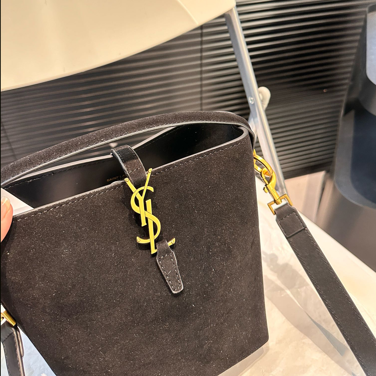 YS New Fashion Frosted Bucket Bag fb0424091302