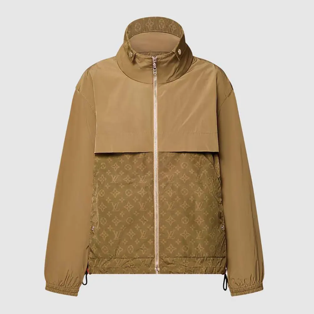 Louis Vuitton Women Monogram Accent Zip-Up Parka 1AGBV9
