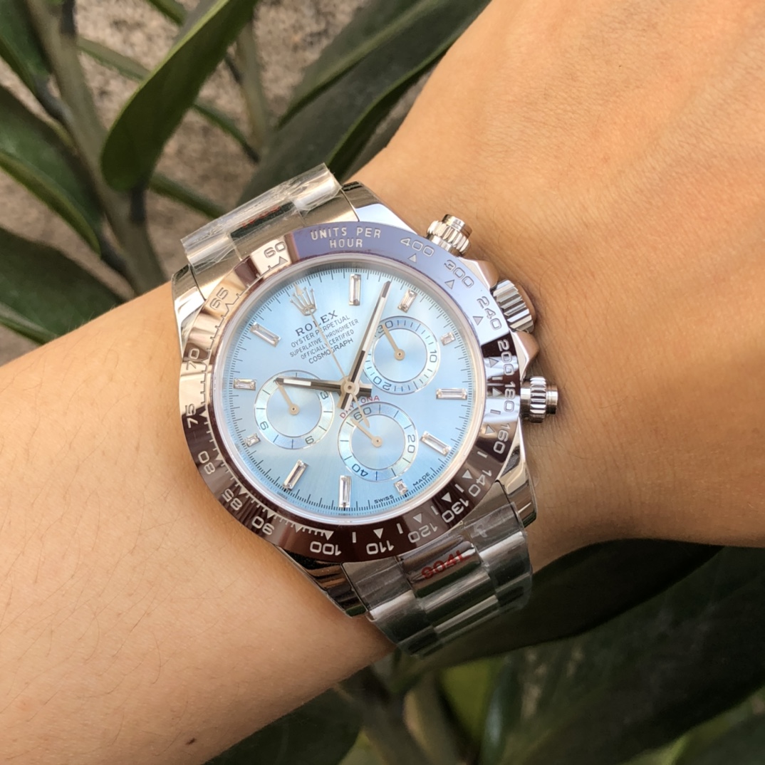 Rolex Daytona Ice-blue Dial 40mm