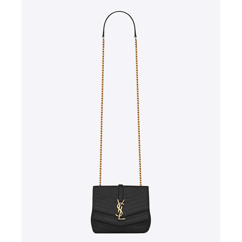 Saint Laurent YSL Women Sulpice Small in Matelasse Leather