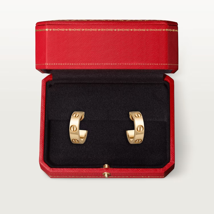 CARTIER LOVE EARRINGS