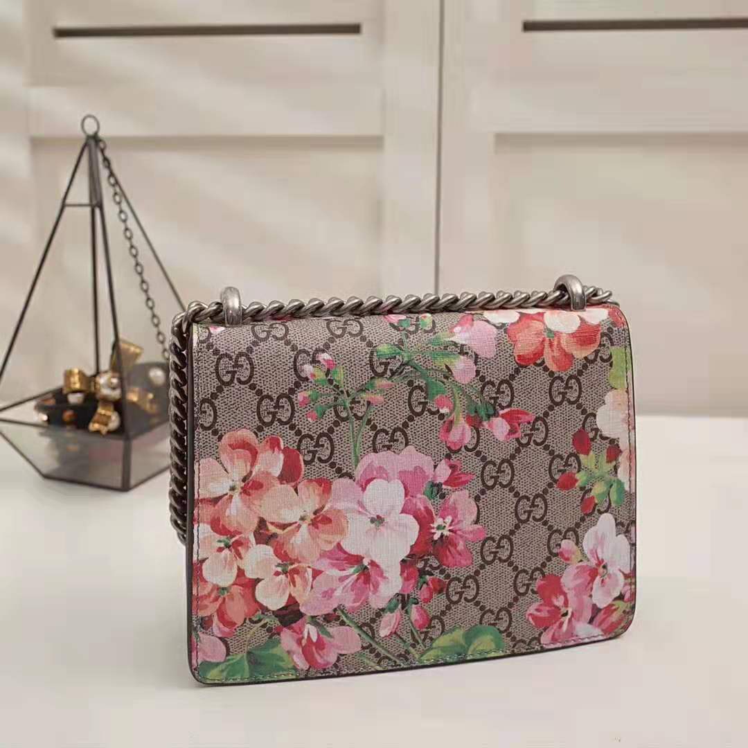 Gucci GG Women Dionysus GG Blooms Mini Bag