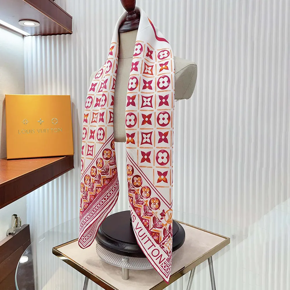 Louis Vuitton Women LV Tiles Square 90-Pink M77219