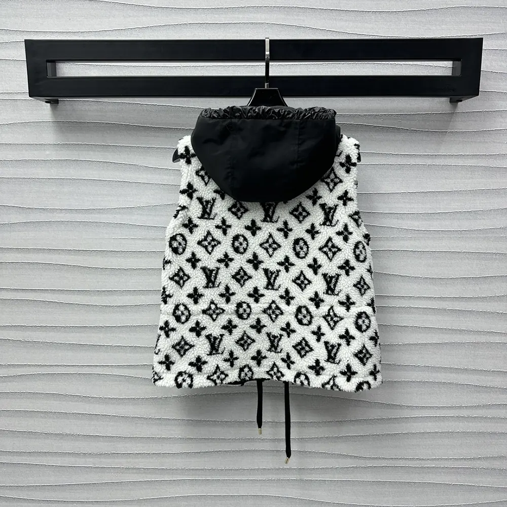 Louis Vuitton Women Monogram Teddy Peplum Gilet 1AGBHY
