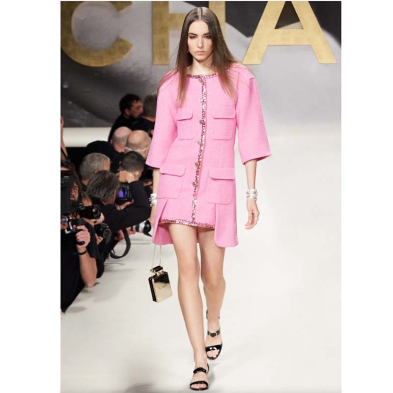 Chanel Women CC Evening Bag Metal Gold