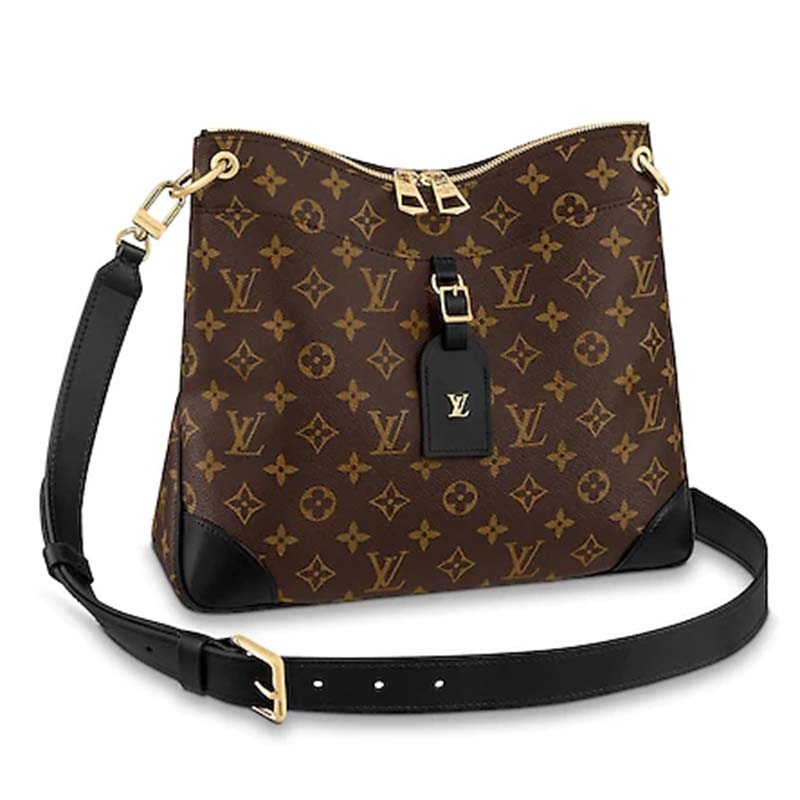 Louis Vuitton LV Women Odéon MM Monogram Coated Canvas