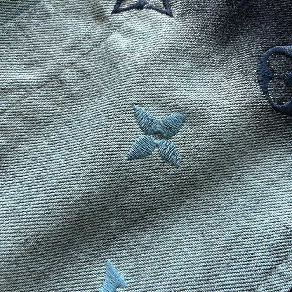 Louis Vuitton Women Embroidered Denim Blouson 1AFV97