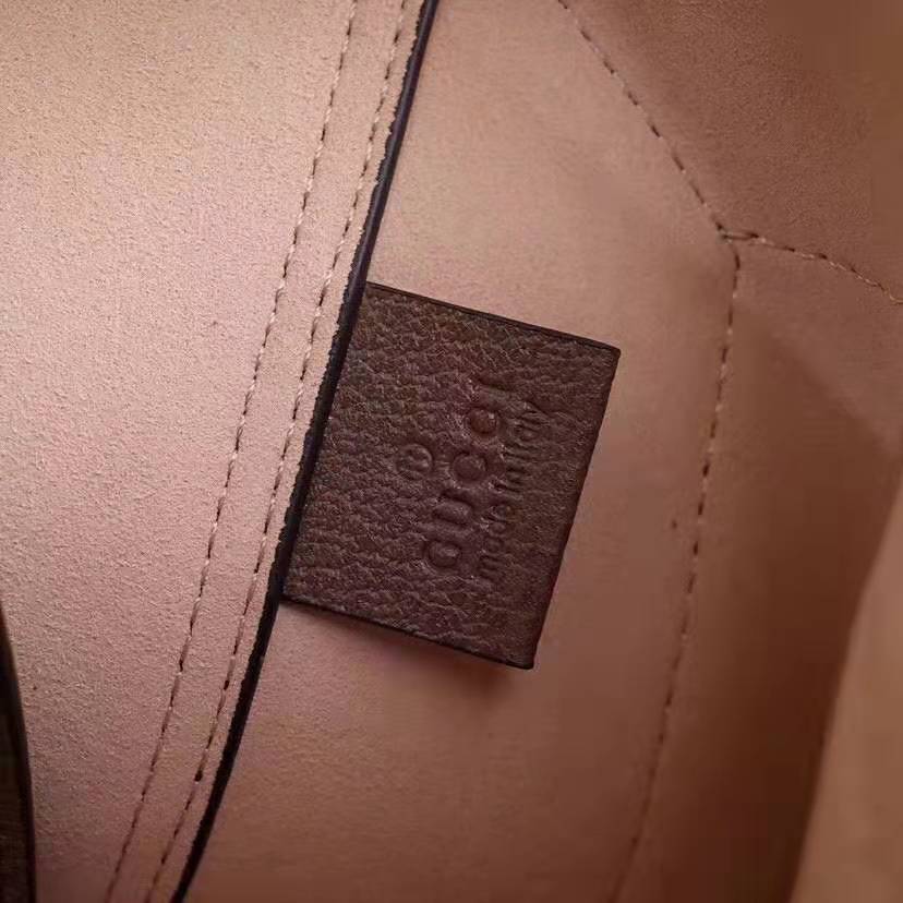 Gucci GG Unisex Ophidia GG Tote in Beige/Ebony GG Supreme Canvas