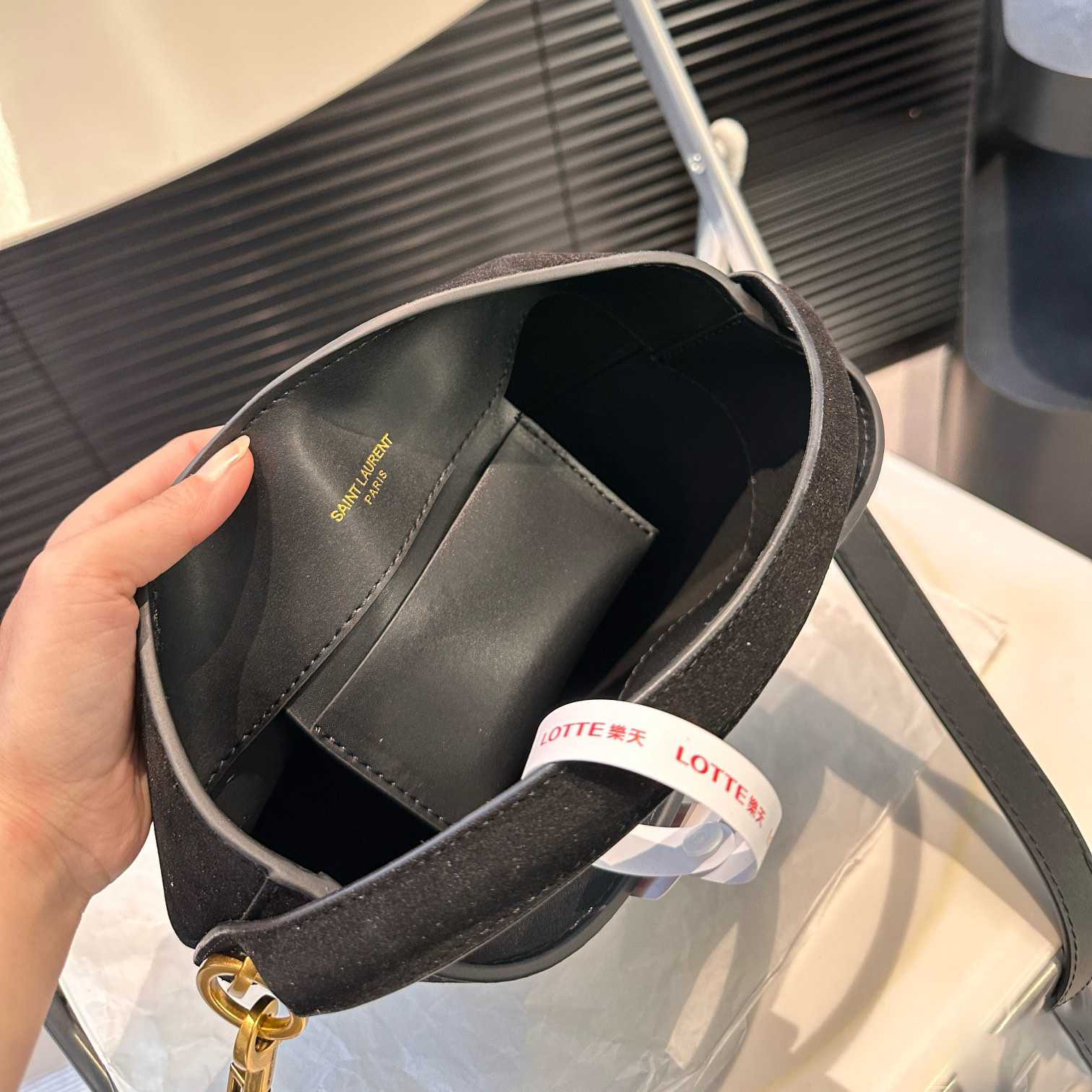 YS New Fashion Frosted Bucket Bag fb0424091302