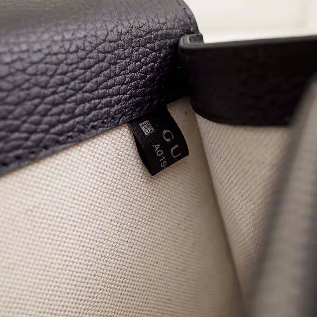 Gucci GG Women Dionysus Small Shoulder Bag in Tiger Head with Crystals-Black