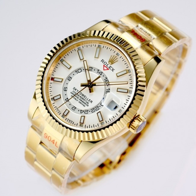 Rolex Sky Dweller White Index 42mm