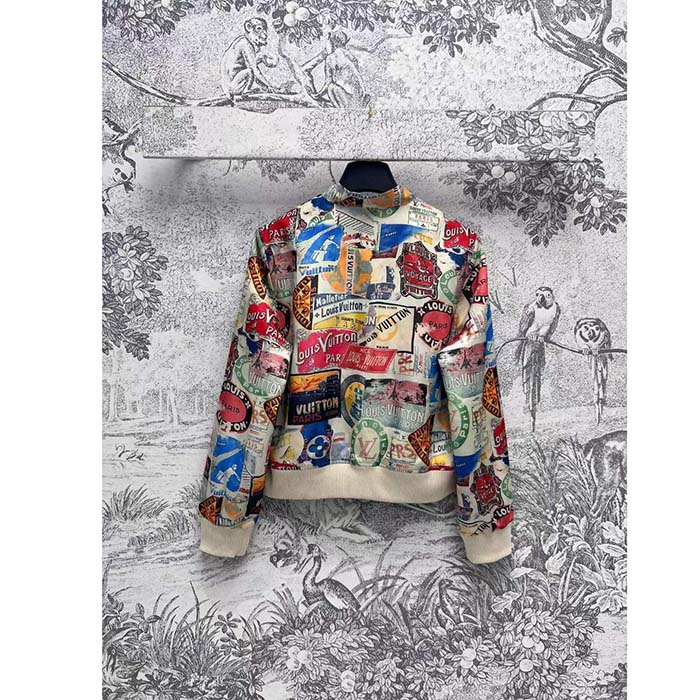 Louis Vuitton LV Women Reversible Elysee Palace Bomber Jacket Brown Double Sided