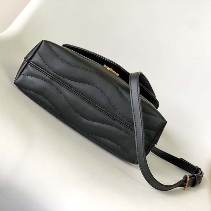 Louis Vuitton LV Women Hold Me Top-Handle Bag Black Smooth Cowhide Leather