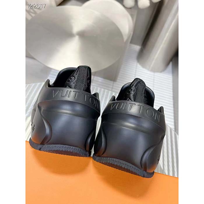 Louis Vuitton LV Unisex LV Shark Clog Black EVA Rubber Anatomic Insole