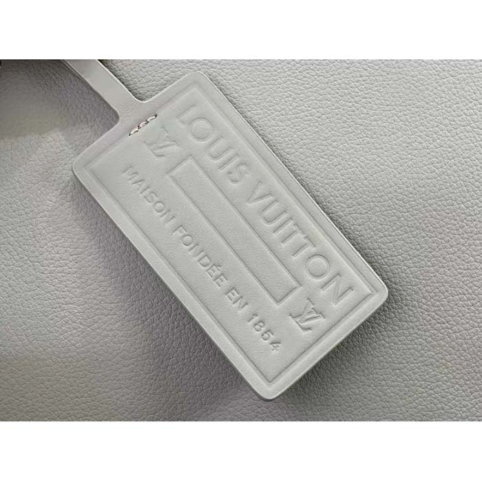 Louis Vuitton LV Unisex Takeoff Messenger Sage Cowhide Leather Textile Lining