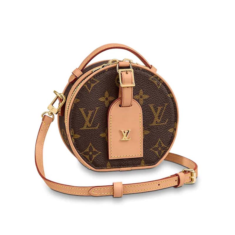 Louis Vuitton LV Women Mini Boîte Chapeau Bag in Monogram Coated Canvas