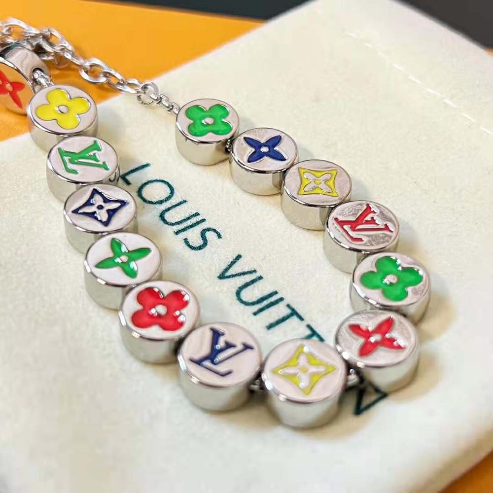 Louis Vuitton Unisex Monogram Colours Bracelet