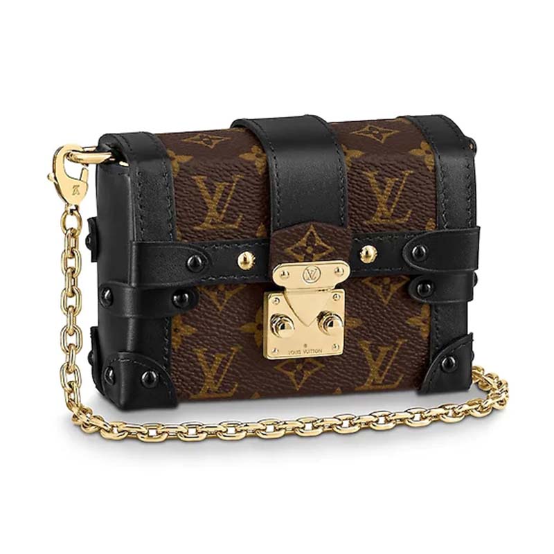 Louis Vuitton LV Women Essential Trunk Bag in Monogram Coated Canvas