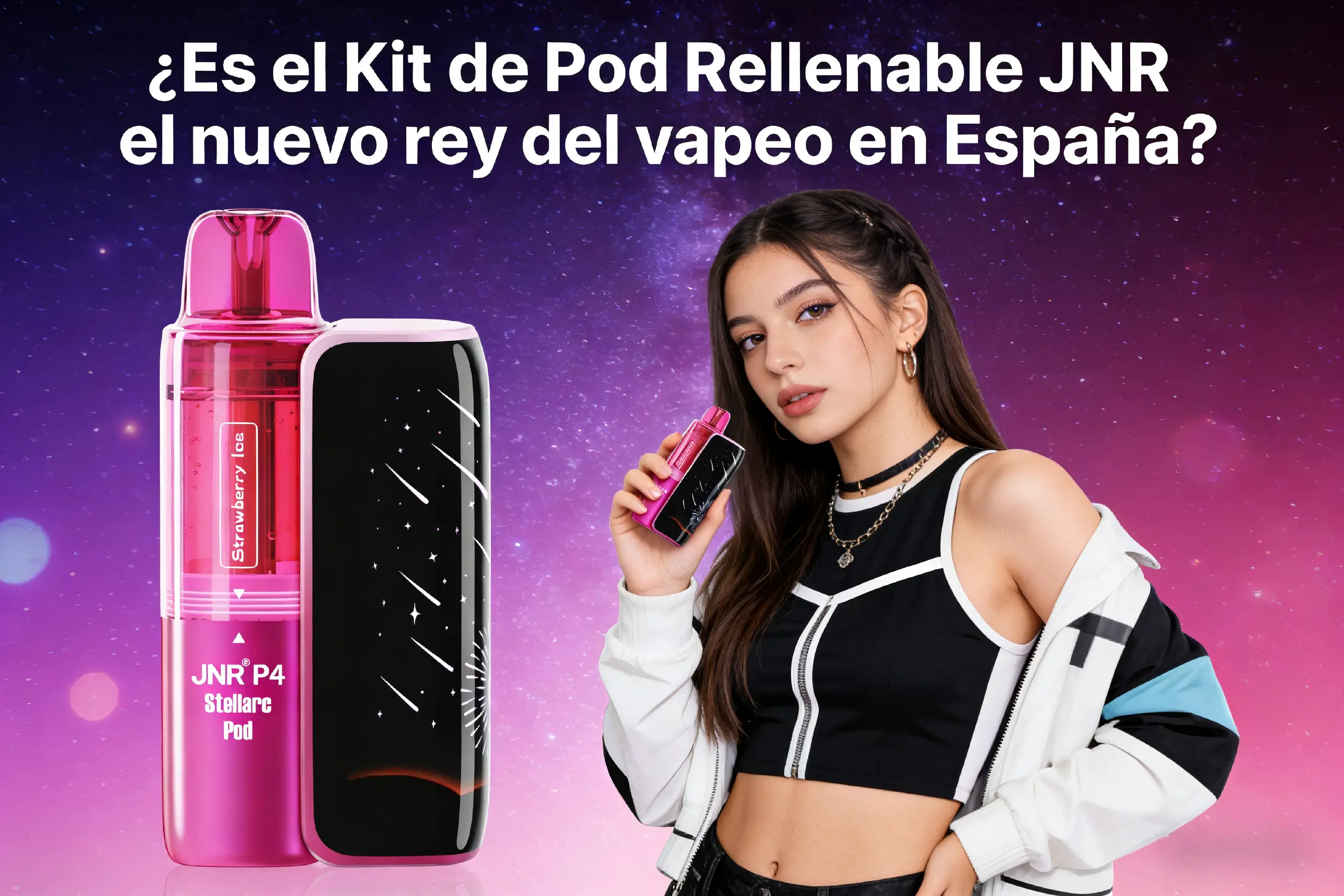 ¿Es el Kit de Pod Rellenable JNR el nuevo rey del vapeo en España?