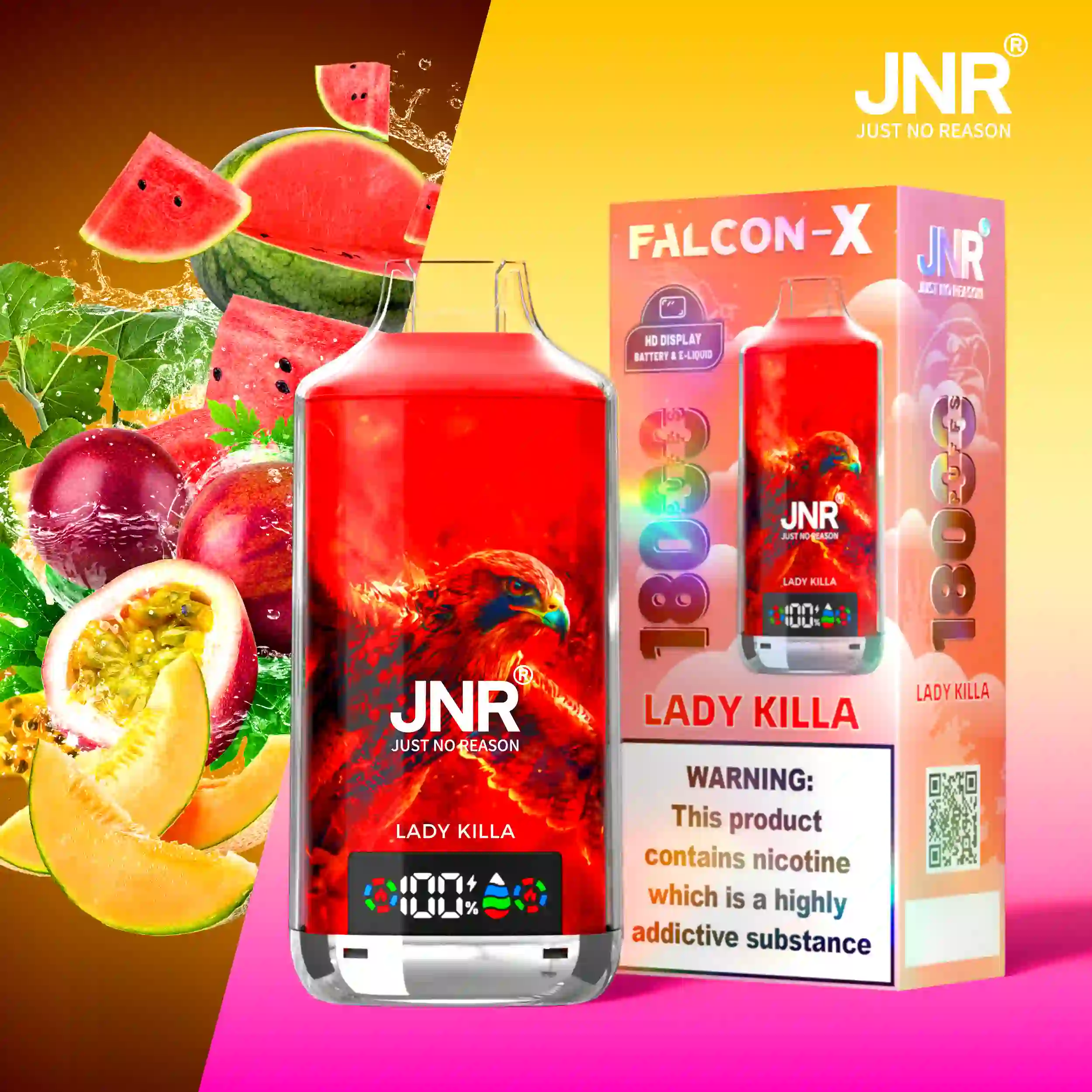 Falcon X 18000 Puffs Disposable Vape