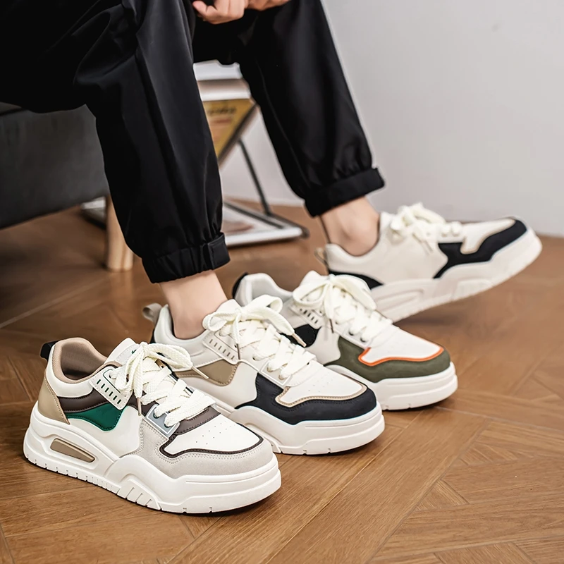 Hot Selling Youth Men's Casual Shoes Fashion New Light-weight Sport Skateboarding Shoes