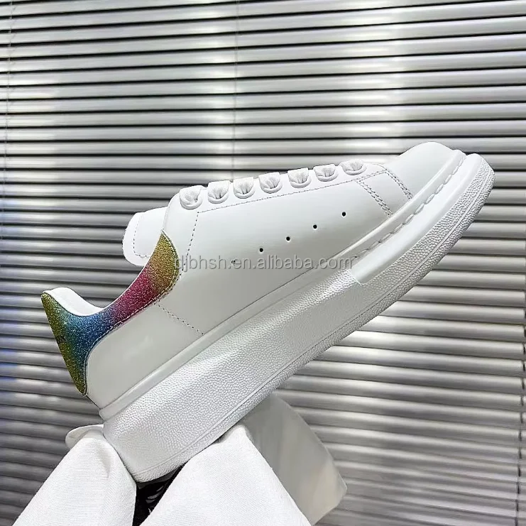Latest Design Fashion Unisex Casual Sport Shoes Classical Genuine Leather High Quality Sneakers for Men