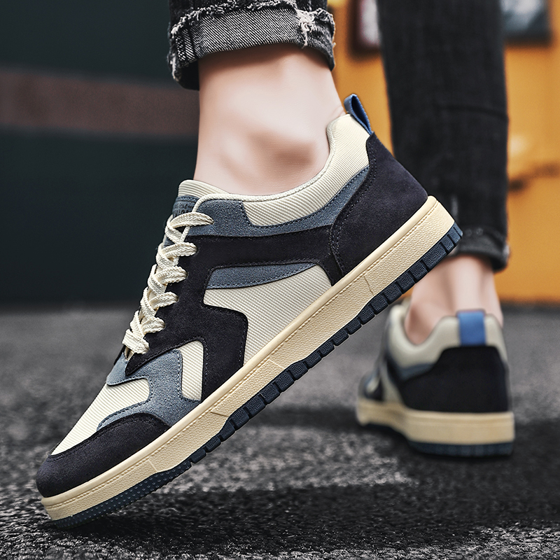 Hot Sale High Quality Daily Sport Casual Shoes Men Light Weight Anti-Slip Student Board Shoes