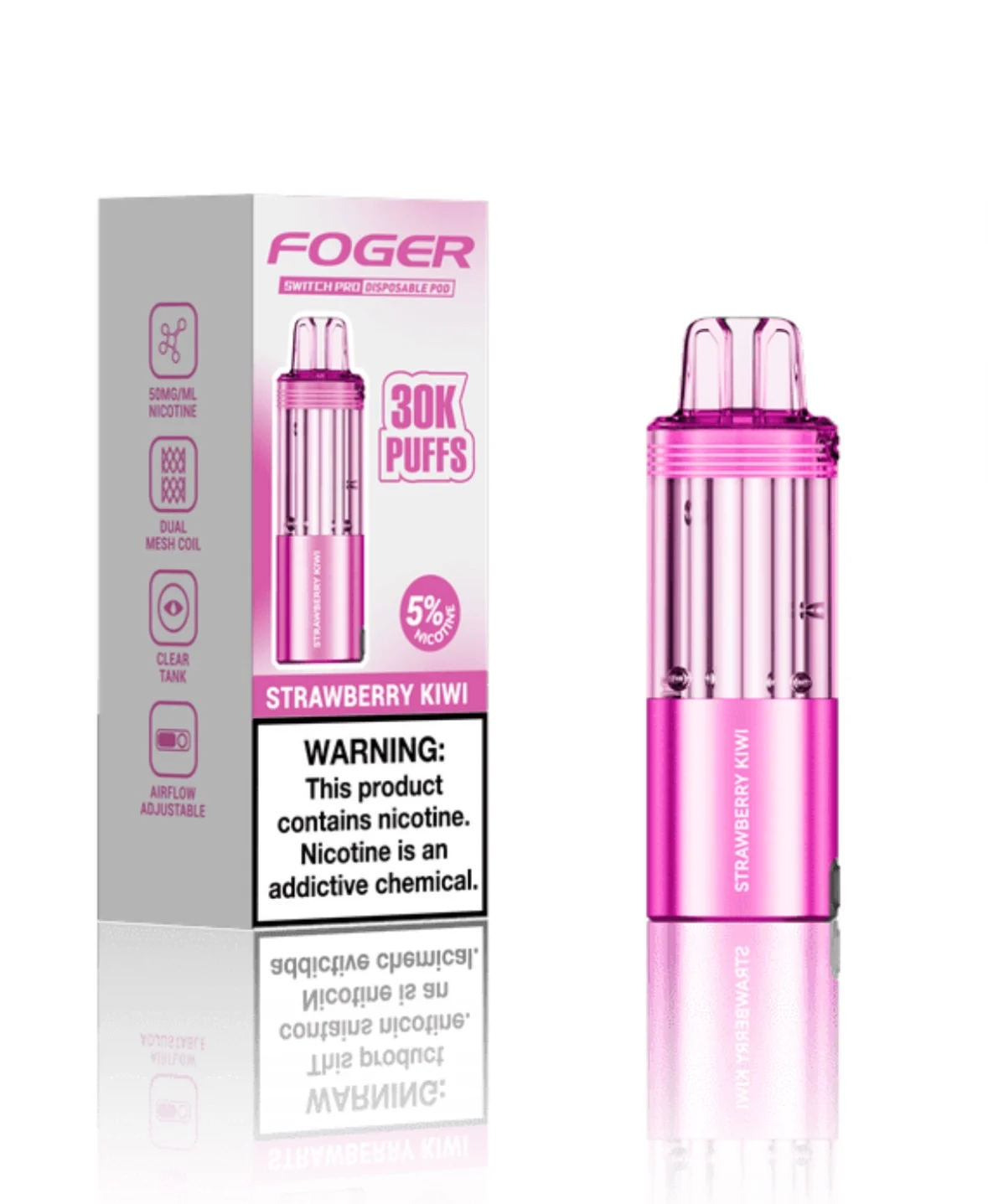 Foger Switch Pro Replacement Pod【 1 X Foger Switch Disposable Pod】