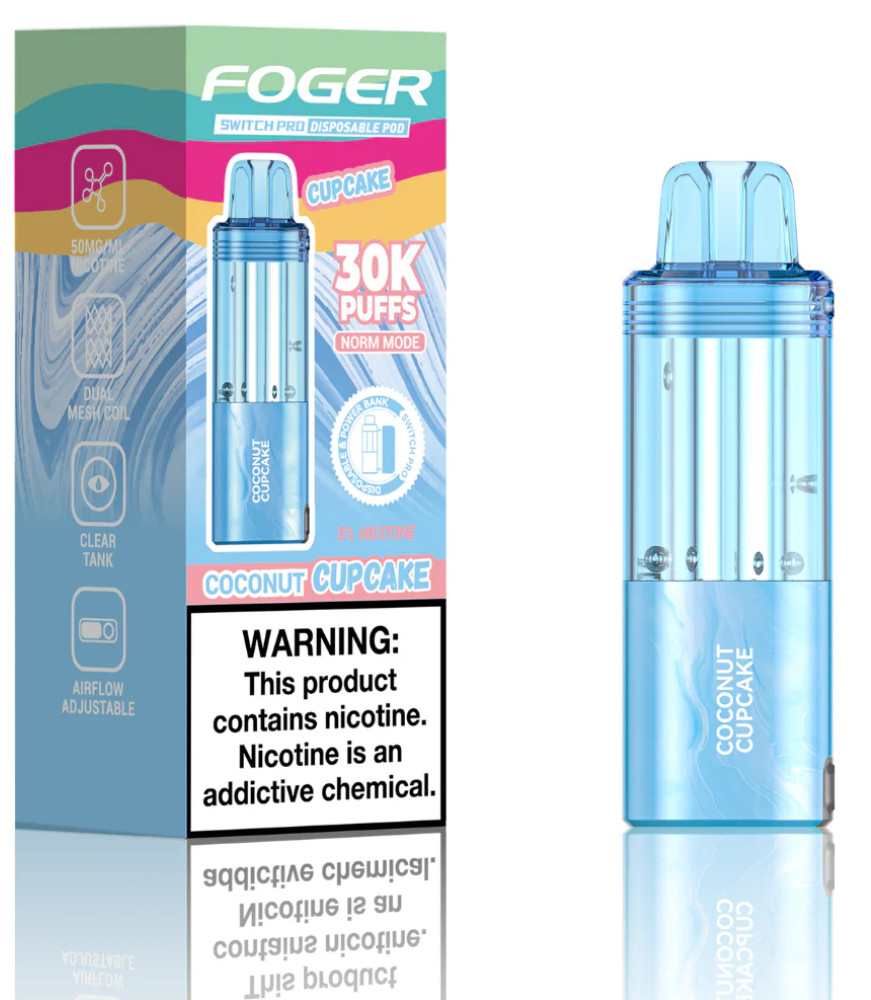 Foger Switch Pro Replacement Pod【 1 X Foger Switch Disposable Pod】