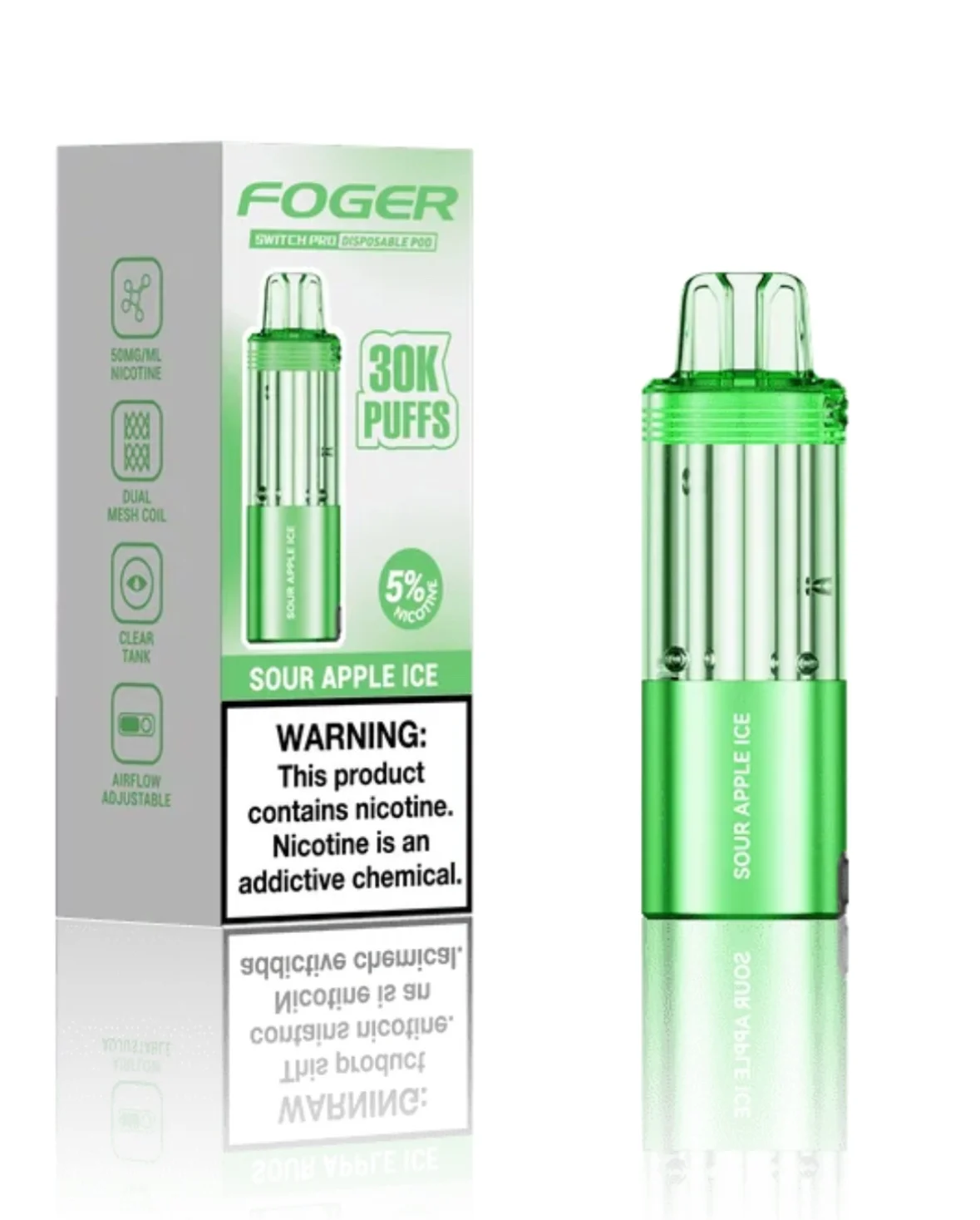 Foger Switch Pro Replacement Pod【 1 X Foger Switch Disposable Pod】