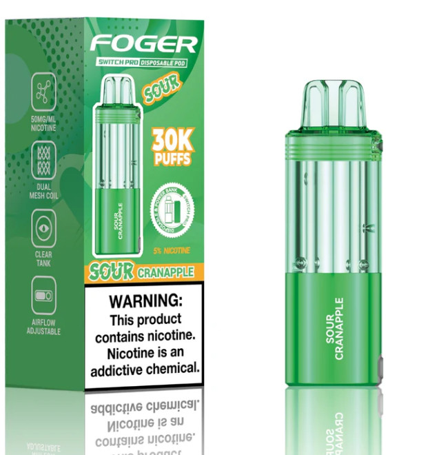 Foger Switch Pro Replacement Pod【 1 X Foger Switch Disposable Pod】