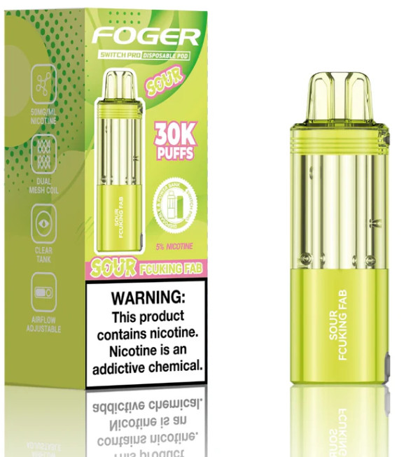 Foger Switch Pro Replacement Pod【 1 X Foger Switch Disposable Pod】