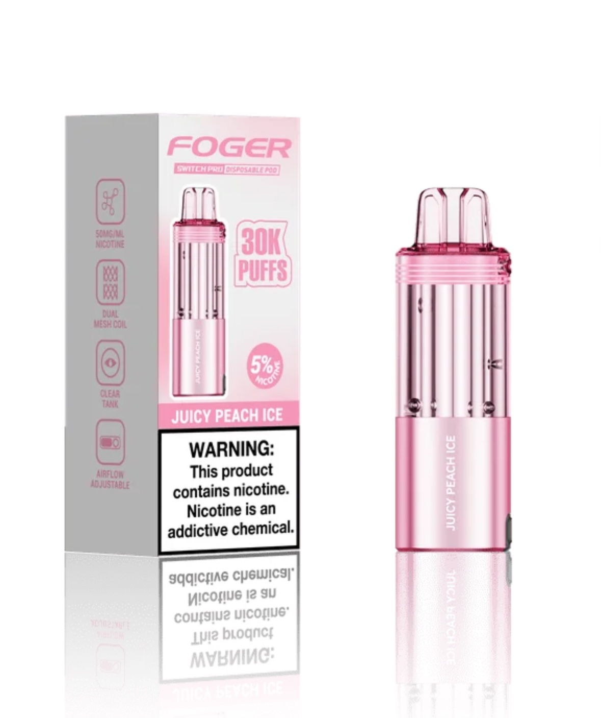 Foger Switch Pro Replacement Pod【 1 X Foger Switch Disposable Pod】