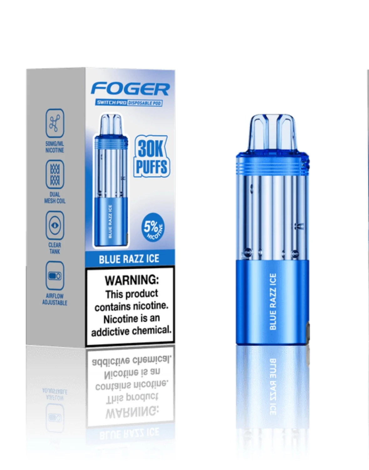 Foger Switch Pro Replacement Pod【 1 X Foger Switch Disposable Pod】