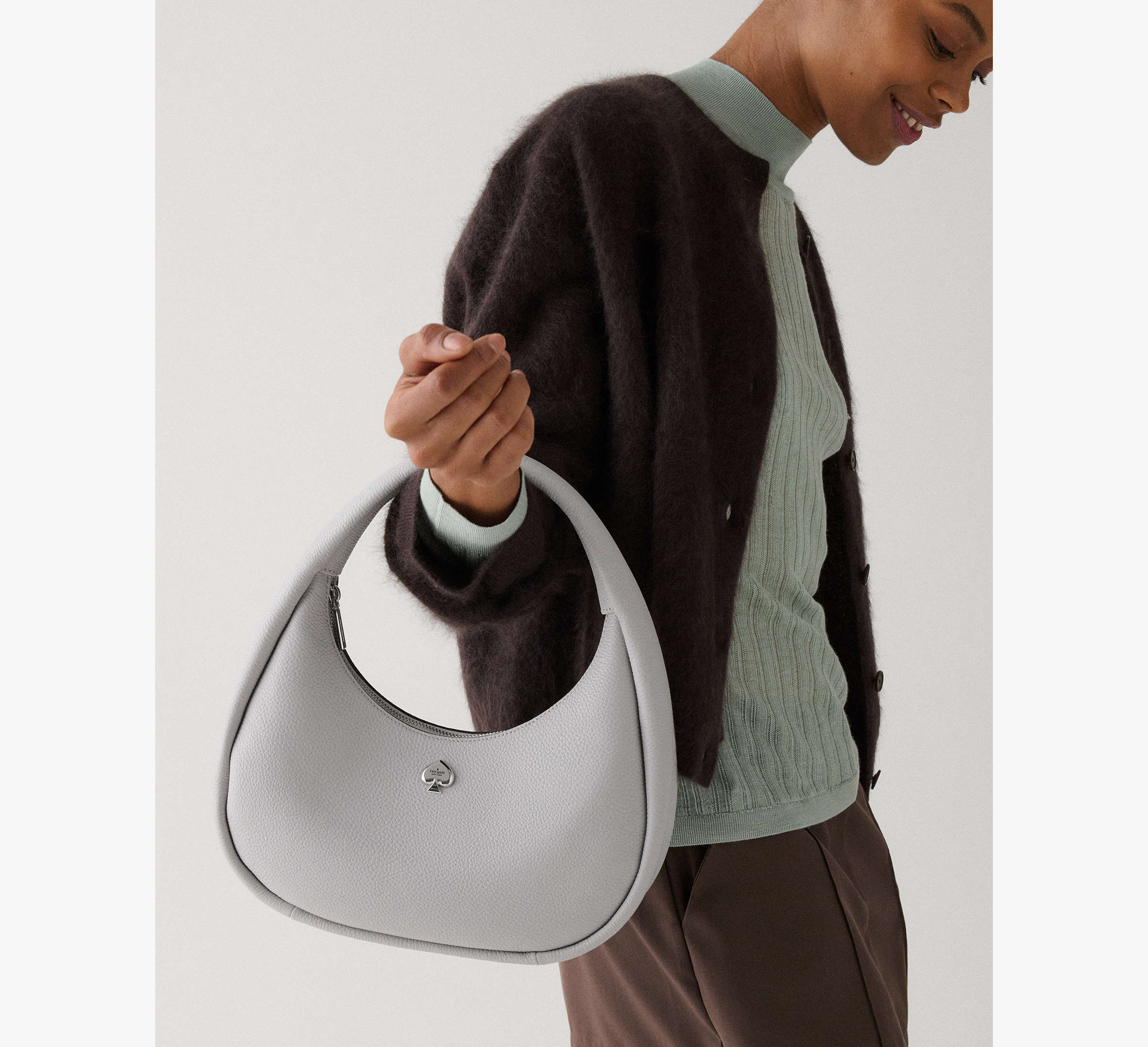 Kayla Crescent Shoulder Bag