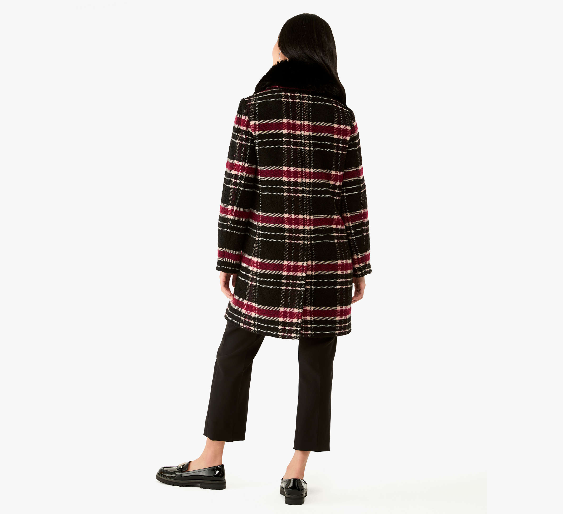 Top Collar Wool Coat