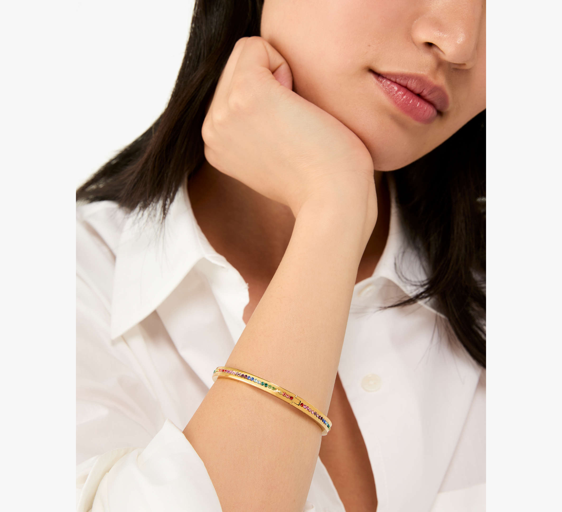 Ring It Up Pave Bangle